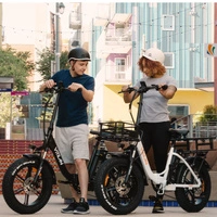 Bicicleta Eléctrica Plegable Vitilan U7 - Potencia 750W | Batería 20Ah | Velocidad 28mph | Autonomía 65mi