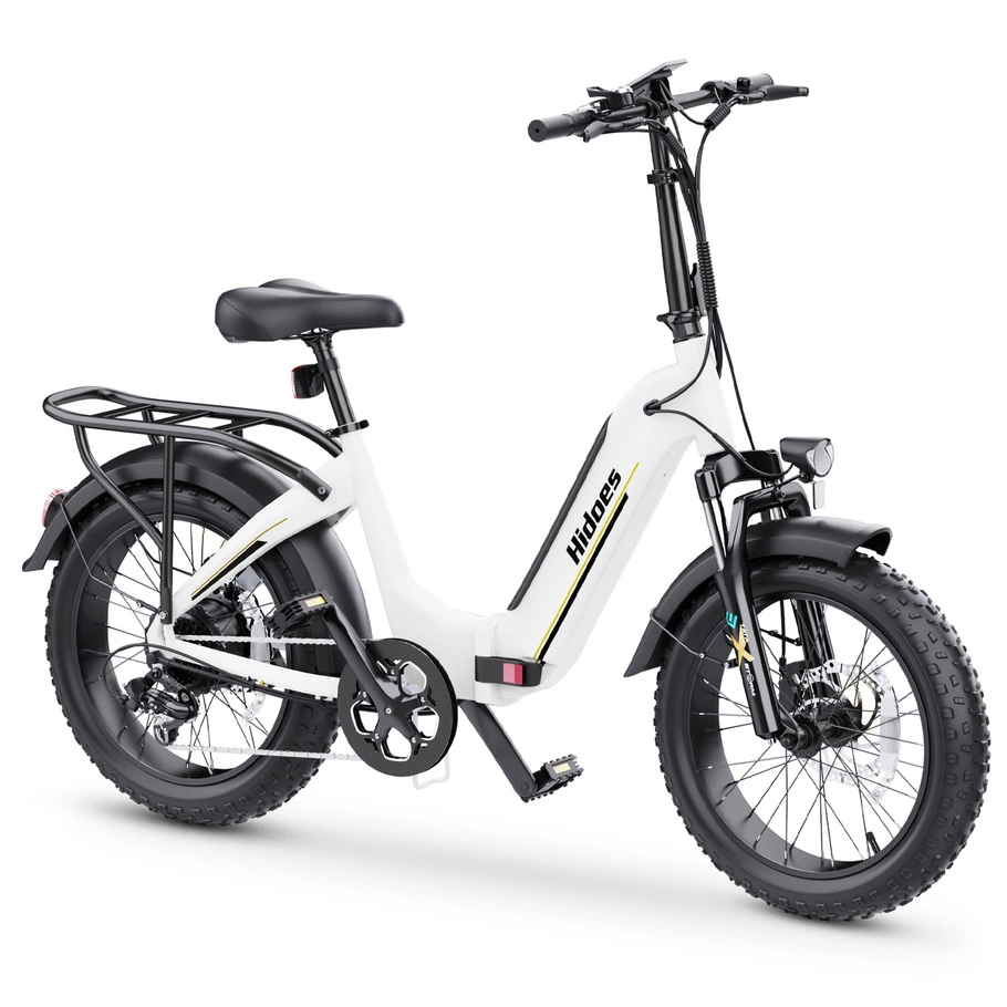 Bicicleta Eléctrica Plegable Hidoes BF1 - Potencia 750W | Batería 13Ah | Velocidad 25mph | Autonomía 41mi
