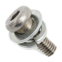 Juego de tornillos y arandelas de rueda trasera para Xiaomi M365/Pro