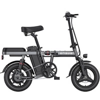 ENGWE T14 Bicicleta Eléctrica Plegable - Potencia 600W | Batería 10Ah | Velocidad 30mph | Autonomía 50mi