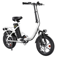 bicicleta Eléctrica isinwheel Step Pro U4 - Potencia 500W | Batería 10.4Ah | Velocidad 22mph | Autonomía 55mi