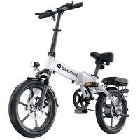 isinwheel Ultra Conductor U3 Bicicleta Eléctrica - Potencia 500W | Batería 7.8Ah | Velocidad 20mph | Autonomía 50mi