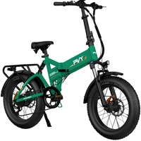 PVY Z20 Pro Bicicleta Eléctrica Plegable - 1000W Potencia | Batería 16.5Ah | Velocidad 31mph | Autonomía 75mi