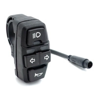 Interruptor multifunción Botón Luz Bocina Kaabo Mantis Wolf King