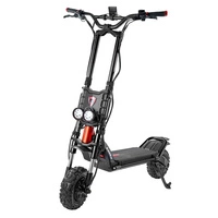Kaabo Wolf Warrior GT Pro Eléctrico Scooter eléctrico | Rendimiento Extremo | 2400W (5400W Pico) Potencia | 50mph Velocidad | Batería 35Ah | 63mi Rango | Diseño de Motor Dual | Transporte Deportivo Premium