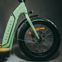 Element Bondi Electric Scooter eléctrico | Rendimiento Urbano | Potencia 500W (800W Pico) | Velocidad 22mph | Batería 14Ah | Autonomía 30mi | Diseño 20 pulgadas | Transporte Urbano Premium