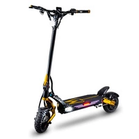 Kaabo Mantis King GT Eléctrico Scooter eléctrico | Alto Rendimiento | 2200W (4200W Pico) Potencia | 44mph Velocidad | Batería 24Ah | 56mi Rango | Diseño Premium | Transporte Deportivo Avanzado
