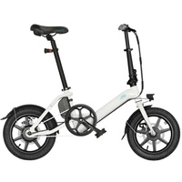 Fiido D3 Pro Mini Bicicleta Eléctrica Plegable - Potencia 250W | Batería 7.8Ah | Velocidad 15.5mph | Autonomía 37mi