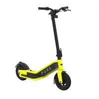 Pure Escape+ Electric Scooter eléctrico - Potencia 900W | Batería 12Ah | Velocidad 15.5mph | Autonomía 31mi