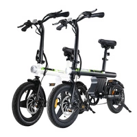 isinwheel CityGlide U1 Bicicleta Eléctrica Plegable - Potencia 500W | Batería 7.8Ah | Velocidad 20mph | Autonomía 28mi