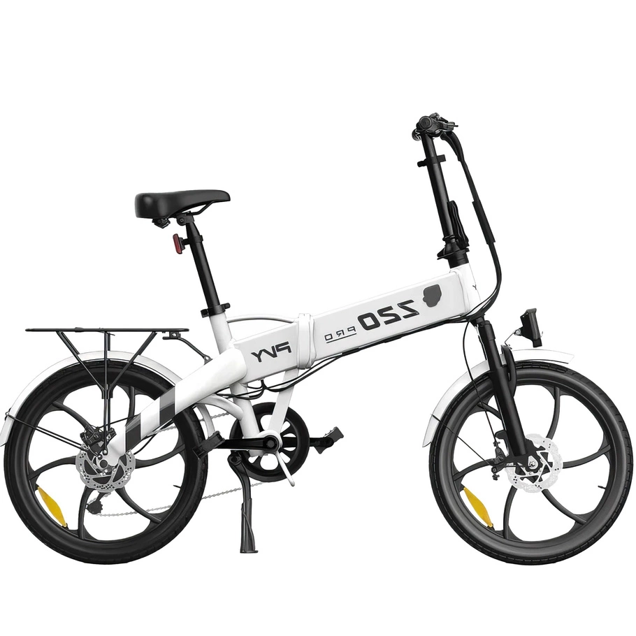 PVY Z20 Pro Bicicleta Eléctrica Plegable - Potencia 500W | Batería 10.4Ah | Velocidad 15.5mph | Autonomía 50mi