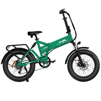 PVY Z20 Plus Bicicleta Eléctrica Plegable - Potencia 500W | Batería 14Ah | Velocidad 31mph | Autonomía 62mi