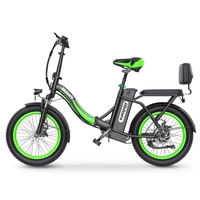 Bicicleta Eléctrica Plegable Hidoes C1 - Potencia 750W | Batería 13Ah | Velocidad 25mph | Autonomía 37mi