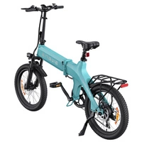 ENGWE C20 Pro Bicicleta Eléctrica Plegable - Potencia 850W | Batería 19.2Ah | Velocidad 30mph | Autonomía 93mi