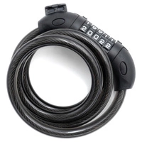 Cerradura de código de combinación de alambre de acero