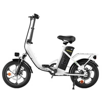 bicicleta Eléctrica isinwheel Step Pro U4 - Potencia 500W | Batería 10.4Ah | Velocidad 22mph | Autonomía 55mi