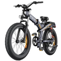 ENGWE X24 Bicicleta Eléctrica Plegable Triple Suspensión 25 km/h Autonomía 150 km