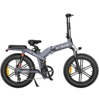 ENGWE X20 Bicicleta Eléctrica Plegable - 1000W Potencia | 14.4Ah Batería | 31mph Velocidad | 62mi Rango