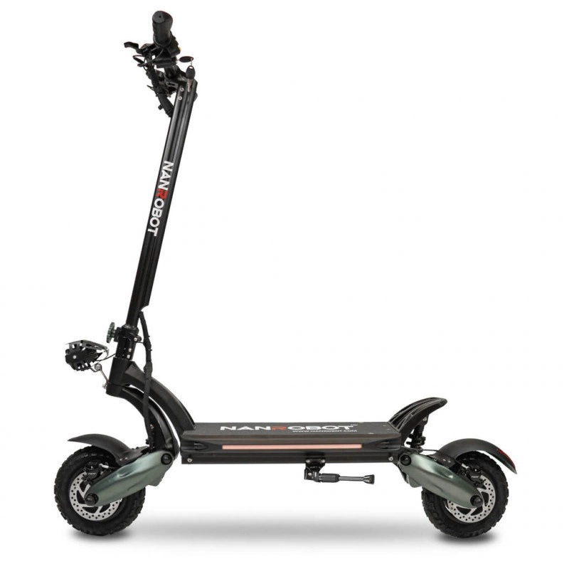 Nanrobot D6+ 2.0 Eléctrico Scooter eléctrico - 1000W Potencia | Batería 26Ah | Velocidad 40mph | Autonomía 45mi | Frenos Mecánicos