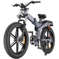 ENGWE X26 Bicicleta Eléctrica Plegable - Potencia 1200W | Batería 29.2Ah | Velocidad 31mph | Autonomía 93mi