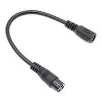 Adaptador CC 2,1 mm x 5,5 mm a GX 16