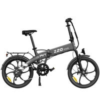 PVY Z20 Pro Bicicleta Eléctrica Plegable - Potencia 500W | Batería 10.4Ah | Velocidad 15.5mph | Autonomía 50mi
