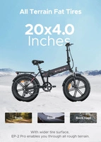 ENGWE EP-2 Pro Bicicleta Eléctrica Plegable - Potencia 250W | Batería 13Ah | Velocidad 15.5mph | Autonomía 75mi