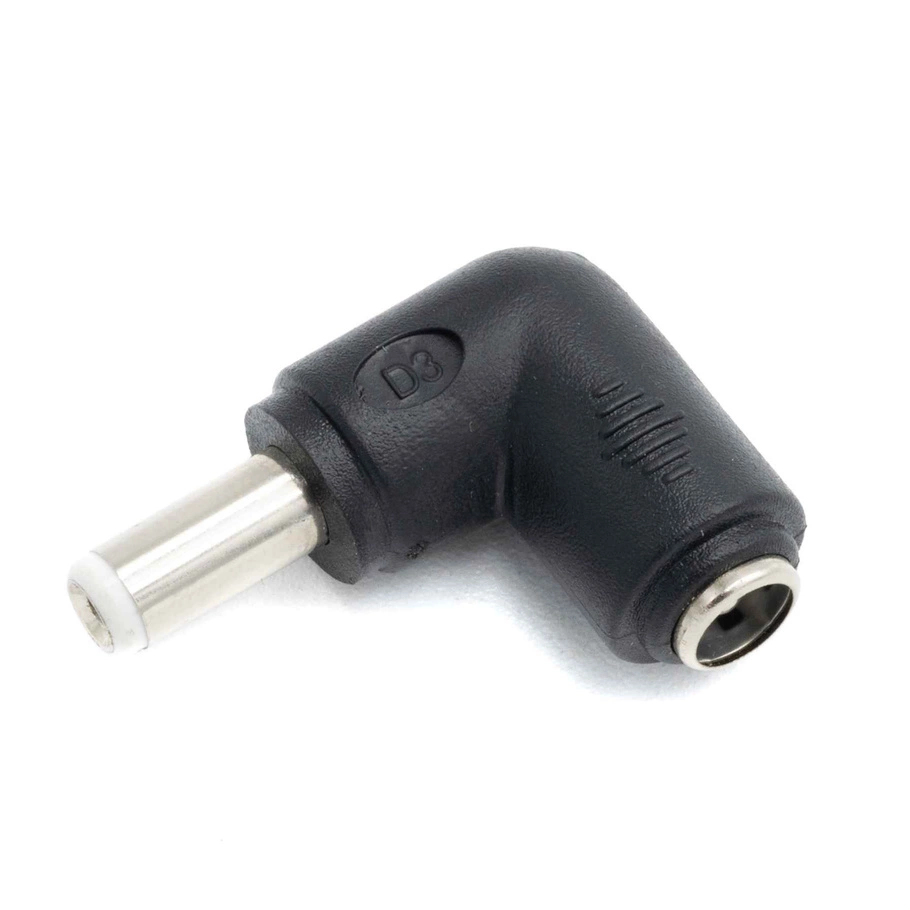 Adaptador de CC de 5,5 mm x 2,1 mm a 5,5 mm x 2,5 mm
