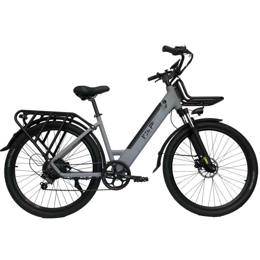 Bicicleta Eléctrica PVY P26 - Potencia 500W | Batería 13.5Ah | Velocidad 28mph | Autonomía 50mi