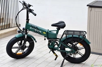 ENGWE Engine Pro 2.0 Bicicleta Eléctrica Plegable - 1200W Potencia | Batería 16Ah | Velocidad 28mph | Autonomía 68mi