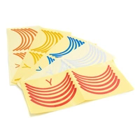 Rim Reflective Motor Pegatinas para Xiaomi M365/Pro