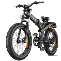 ENGWE X24 Bicicleta Eléctrica Plegable Triple Suspensión 25 km/h Autonomía 150 km