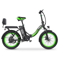 Bicicleta Eléctrica Plegable Hidoes C1 - Potencia 750W | Batería 13Ah | Velocidad 25mph | Autonomía 37mi
