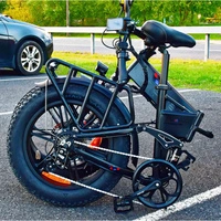 ENGWE Engine Pro Bicicleta Eléctrica Plegable - 1000W Potencia | 16Ah Batería | 30mph Velocidad | 75mi Rango