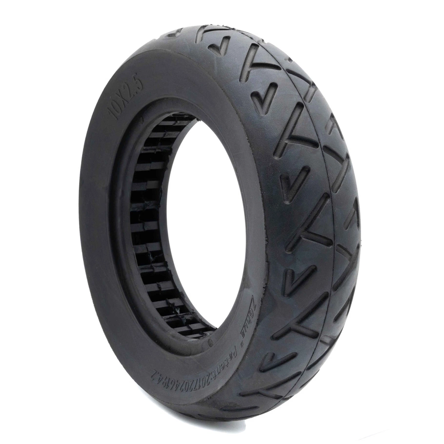 Neumático macizo 10 x 2,5 patentado extra blando