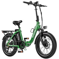 Bicicleta Eléctrica Plegable Vitilan U3 - Potencia 750W | Batería 13Ah | Velocidad 28mph | Autonomía 45mi