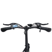 isinwheel CityGlide U1 Bicicleta Eléctrica Plegable - Potencia 500W | Batería 7.8Ah | Velocidad 20mph | Autonomía 28mi