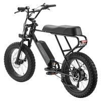 SWFT Zip Bicicleta Eléctrica | Rendimiento Personalizado | 500W (1000W Pico) Potencia | Velocidad 20mph | Batería 10Ah | 37mi Rango | Diseño Fat Tire | Transporte Estilo Chopper
