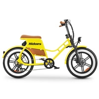 Bicicleta Eléctrica Hidoes C8 - Potencia 800W | Batería 13Ah | Velocidad 25mph | Autonomía 44mi