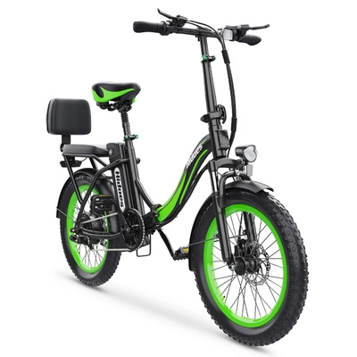 Bicicleta Eléctrica Plegable Hidoes C1 - Potencia 750W | Batería 13Ah | Velocidad 25mph | Autonomía 37mi