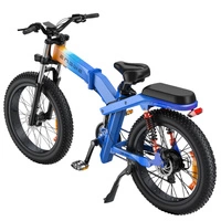 ENGWE X24 Bicicleta Eléctrica Plegable Triple Suspensión 25 km/h Autonomía 150 km