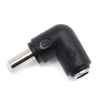 Adaptador de CC de 5,5 mm x 2,1 mm a 5,5 mm x 2,5 mm