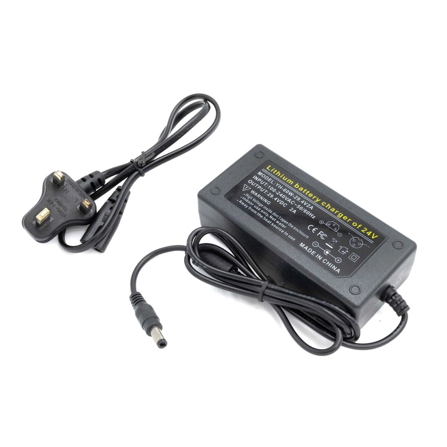 Cargador DC 24V 29.4V 5.5mm x 2.1mm