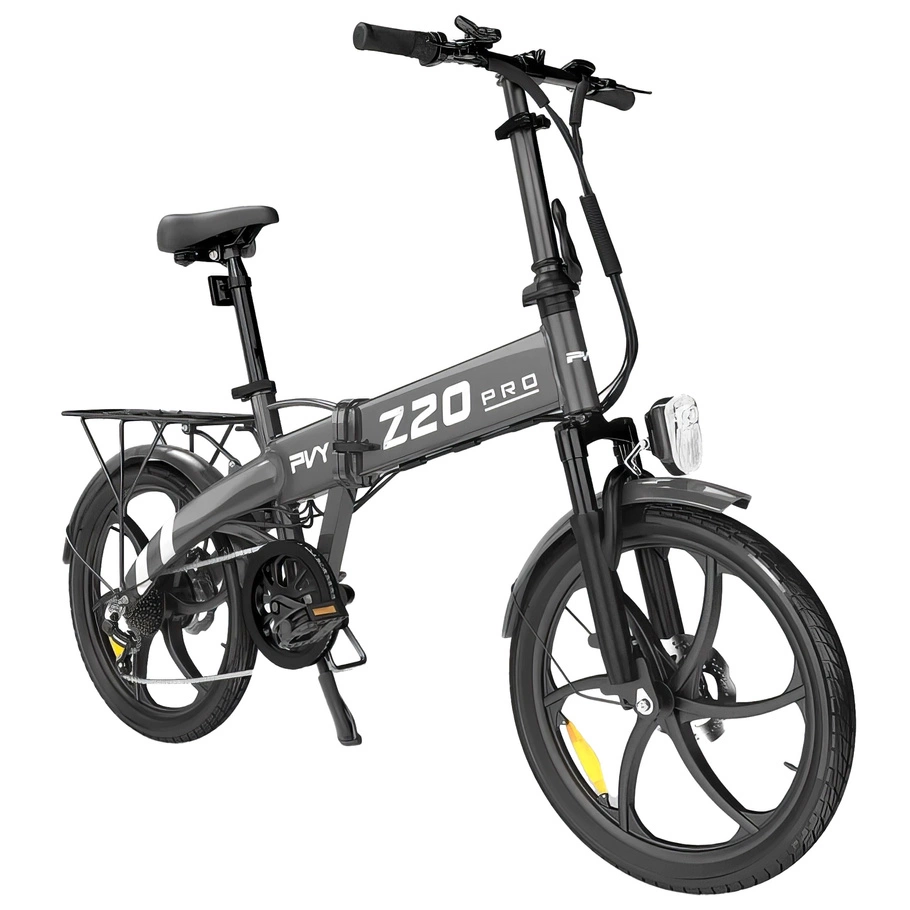 PVY Z20 Pro Bicicleta Eléctrica Plegable - Potencia 500W | Batería 10.4Ah | Velocidad 15.5mph | Autonomía 50mi