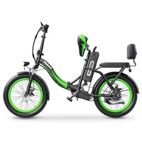 Bicicleta Eléctrica Plegable Hidoes C1 - Potencia 750W | Batería 13Ah | Velocidad 25mph | Autonomía 37mi