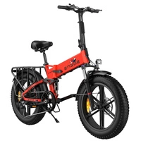 ENGWE Engine X Bicicleta Eléctrica Plegable - Potencia 250W | Batería 13Ah | Velocidad 15.5mph | Autonomía 75mi