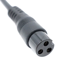 Adaptador CC 2,1 mm x 5,5 mm a GX 16