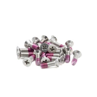 Tornillo de la tapa de la batería mejorada Set impermeable autoblocante para Xiaomi M365/Pro