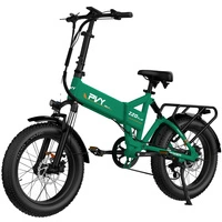 PVY Z20 Plus Bicicleta Eléctrica Plegable - Potencia 500W | Batería 14Ah | Velocidad 31mph | Autonomía 62mi