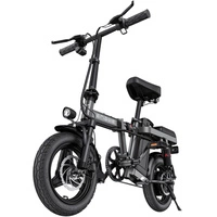 ENGWE T14 Bicicleta Eléctrica Plegable - Potencia 600W | Batería 10Ah | Velocidad 30mph | Autonomía 50mi
